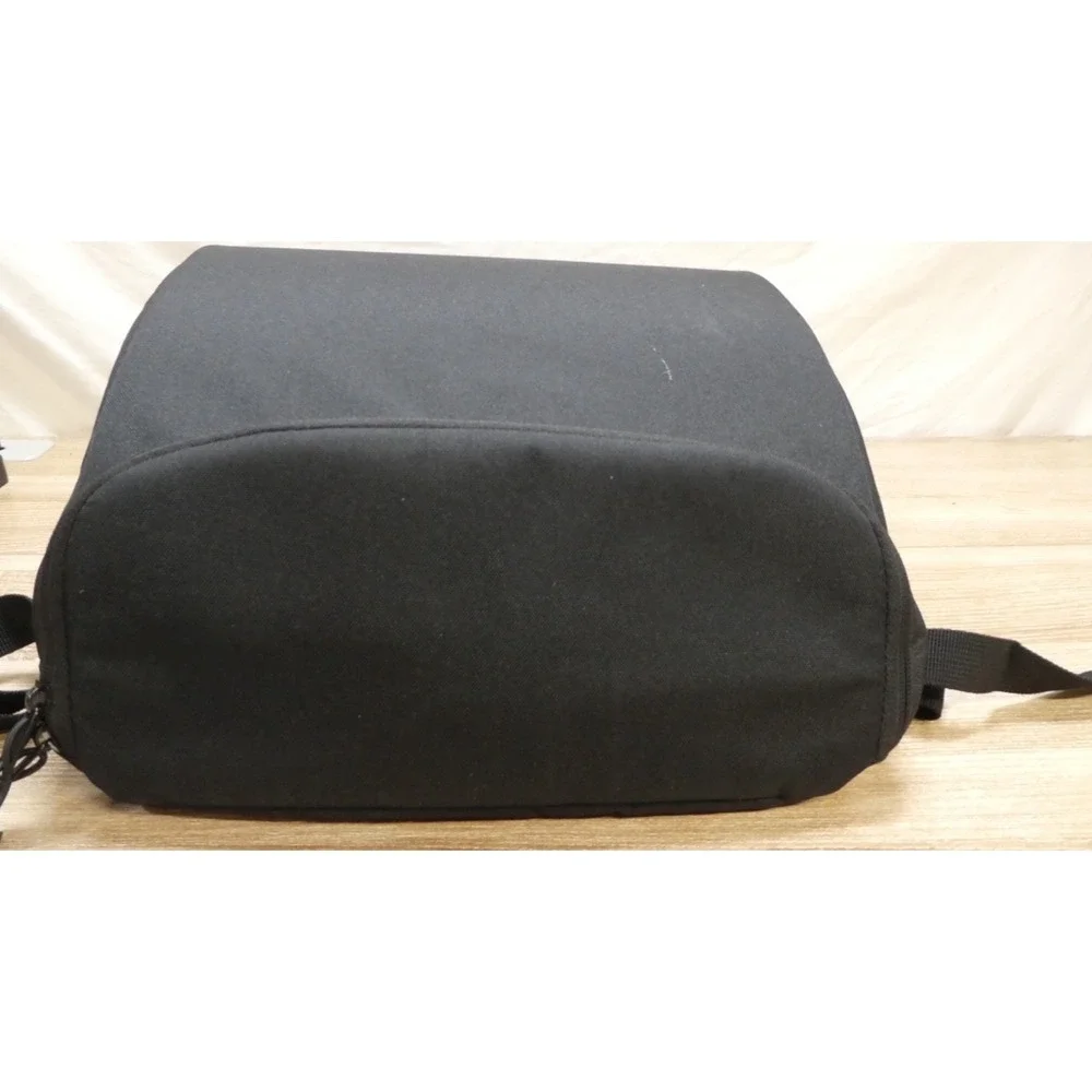 LO & SONS Hakuba Padded Laptop Backpack in Black - Multi Pocket Organizer NWT